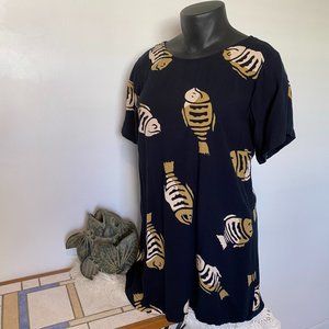 Brenda Marie Fish Cover Up Dress